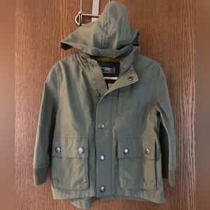 NWT Epic Threads Lightweight Hooded Jacket in Green Size 2T